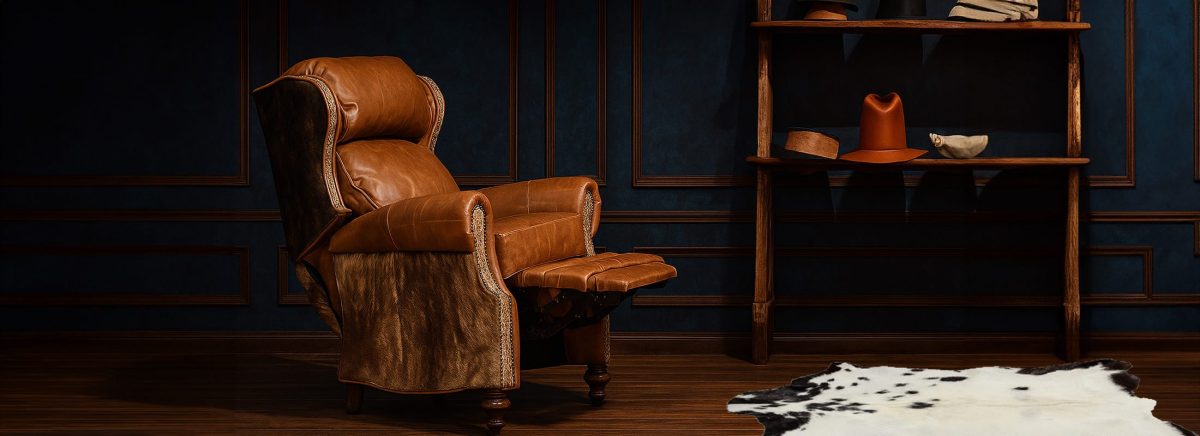 Chisum Leather Recliner - Image 6