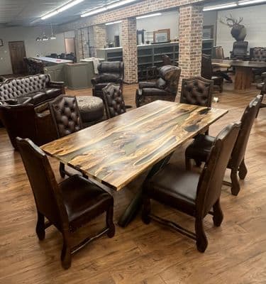 Epoxy Custom River Table