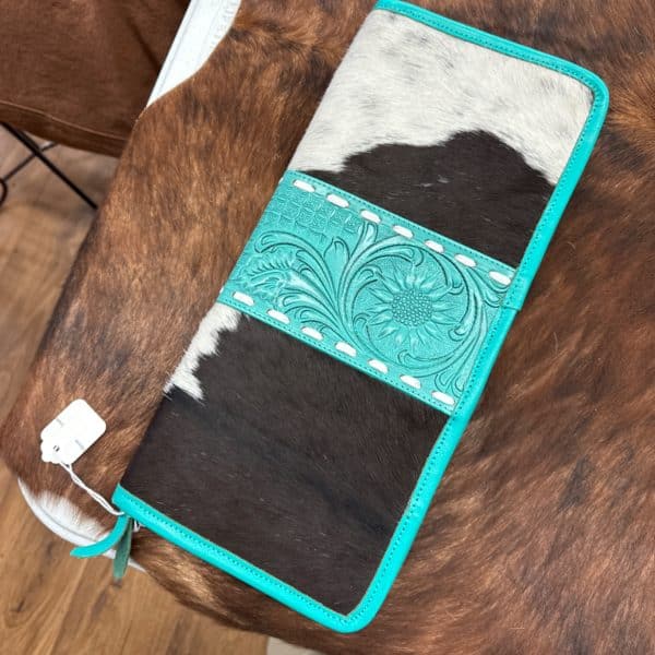 Cowhide + Leather Jewelry Sleeve