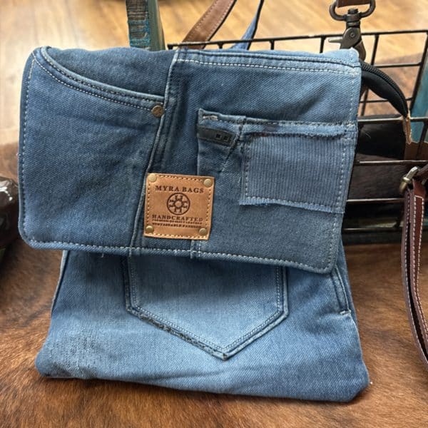 Denim Crossbody Purse