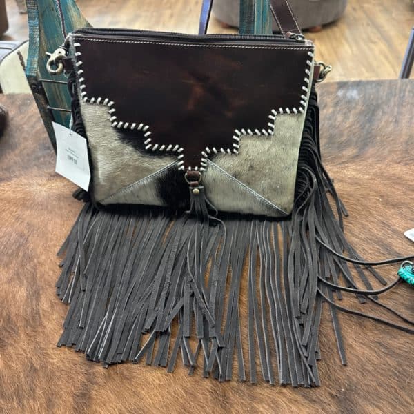 Roper Cowhide Purse