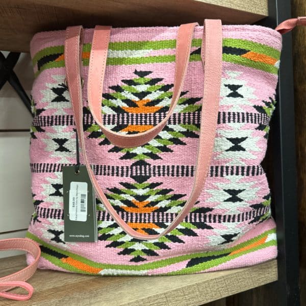 Tribal Pattern Tote by Myra Bags