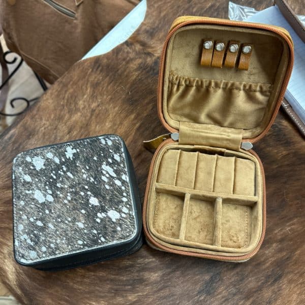 Mini Leather + Hide Jewelry Case
