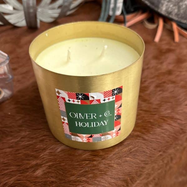 Oliver + Company Holiday Candle