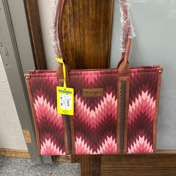 Wrangler Pink Aztec Shoulder Bag