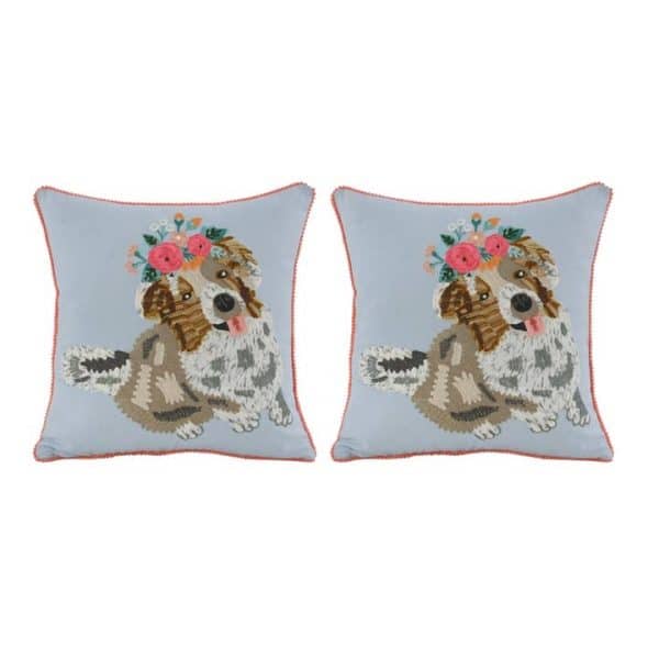 Australian Sheep Dog Pillow 18X18