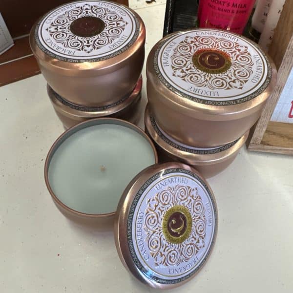 Bergamot & Amber Travel Tin Candle