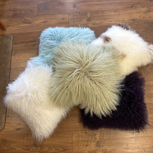 Long Sheep Fur Pillow