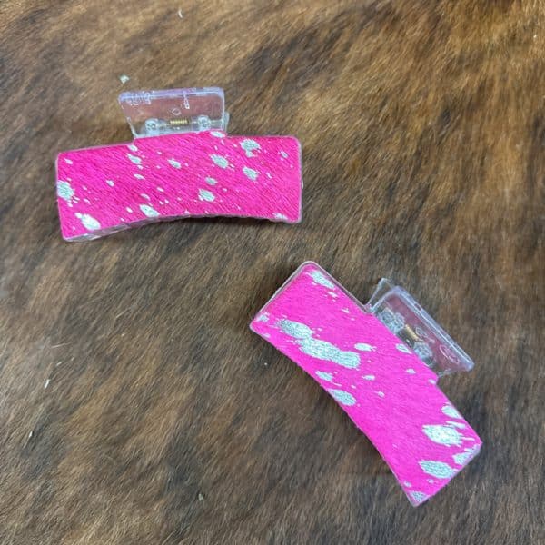 Medium Cowhide Hair Clip