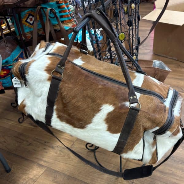 Cowhide Duffle Bag