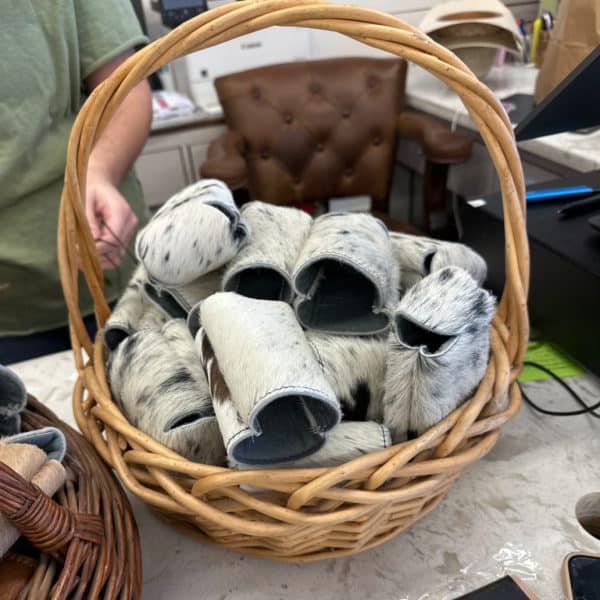 Cowhide Koozie