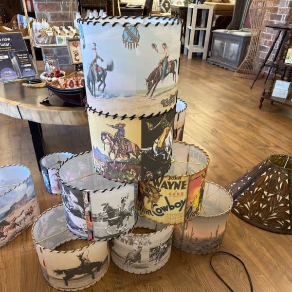 Red Dirt Ranch Medium Lamp Shade - 11"