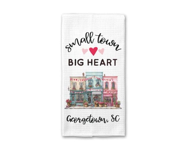 Valentine Small Town Big Heart Custom City Kitchen Decor