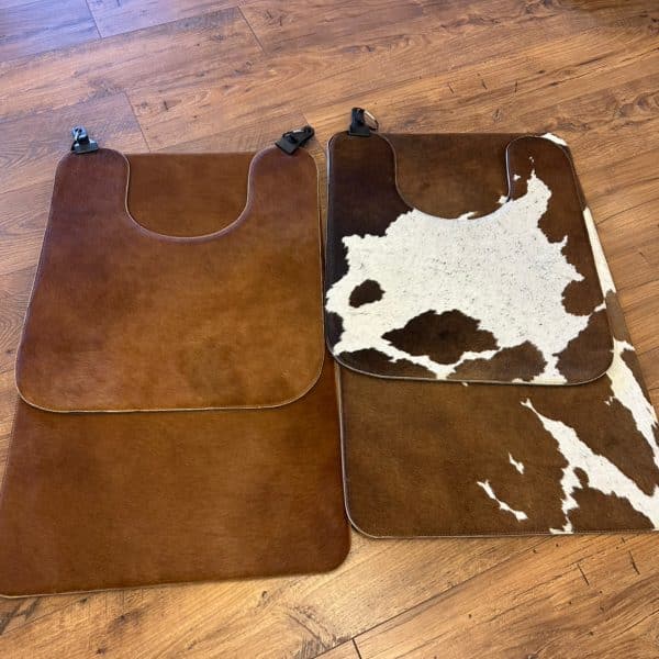 Cowhide Bath Mat Set
