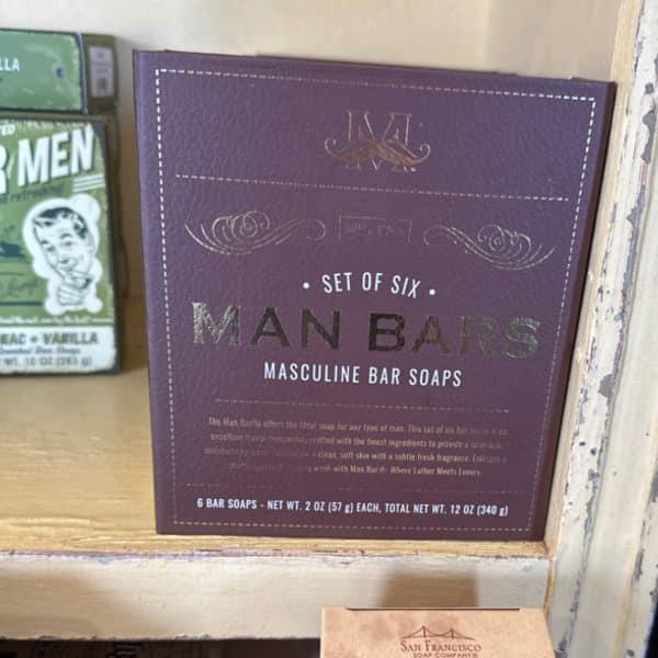 San Francisco Soap Company Men Soap Gift Set | 6 Piece Man Bar Gift Set