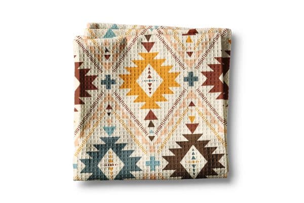 Aztec Cactus Western Horse Desert Arizona Kitchen Towel