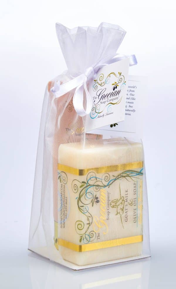 Goat Milk Lotion Gift Set | Organic Soap & Lotion: Vanilla