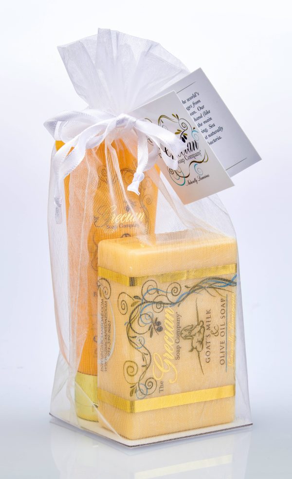 Goat Milk Lotion Gift Set | Organic Soap & Lotion: Coco Mango