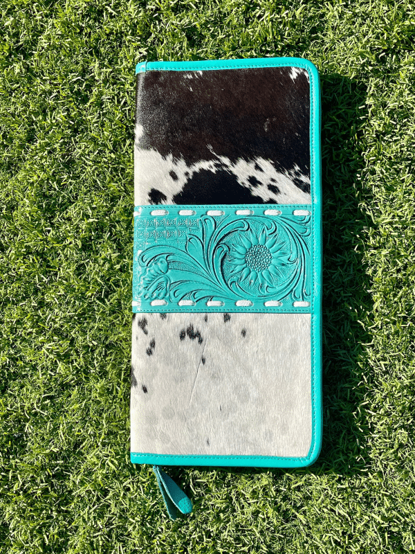 Cowhide + Leather Jewelry Sleeve