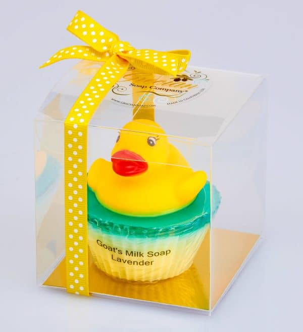 Handmade All-Natural Ducky Bath Soaps for Kids and Baby: Yellow