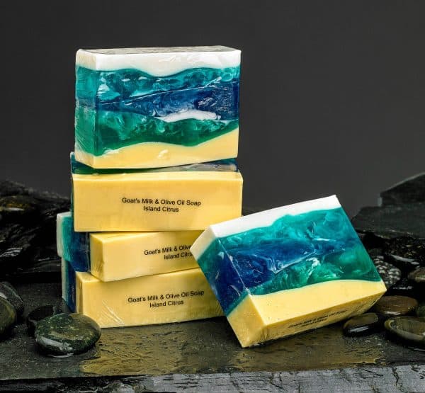 Summer Ocean Citrus Scented Handmade All-Natural Bar Soap