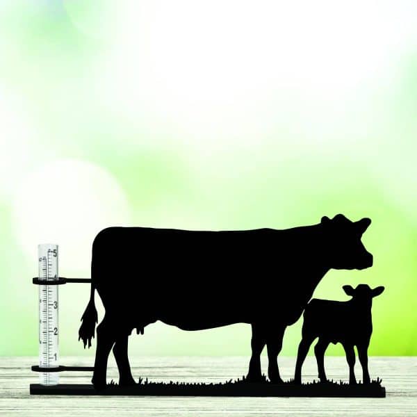 Cow and Calf Rain Gauge