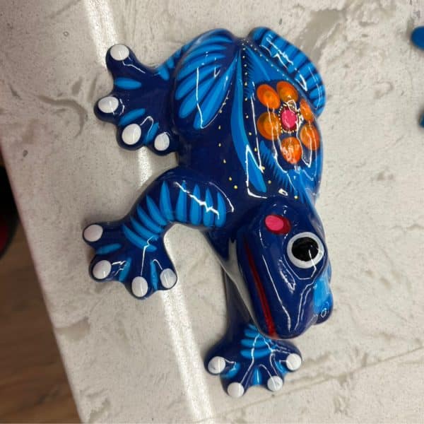 Handpainted Talavera Frog Wall Hanger