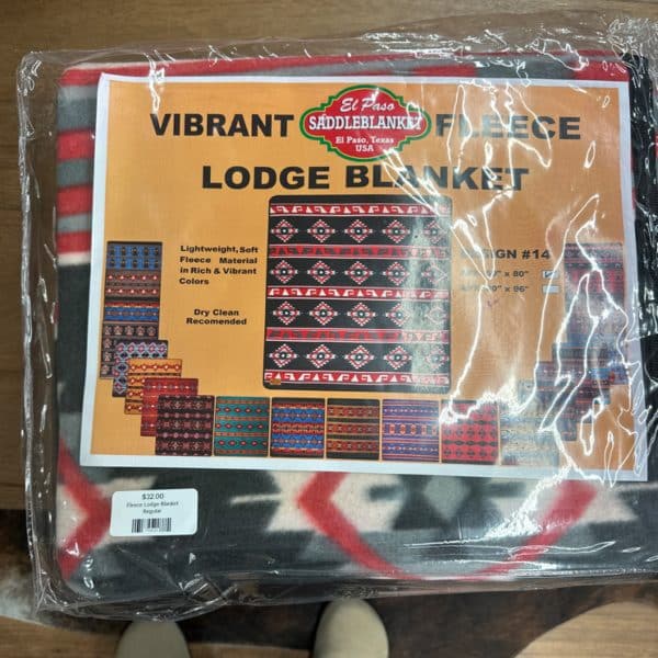 Fleece Lodge Blanket