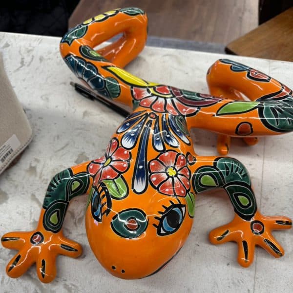 Handpainted Talavera Large Frog Wall Hanger