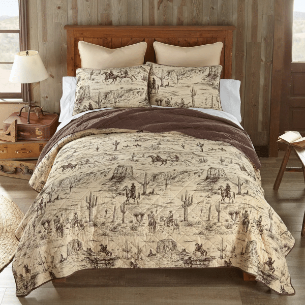 Donna Sharp Cowboy Quilt Set