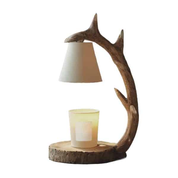 Candle Warmer Lamp - Antler Lamp - Candyl Caribou