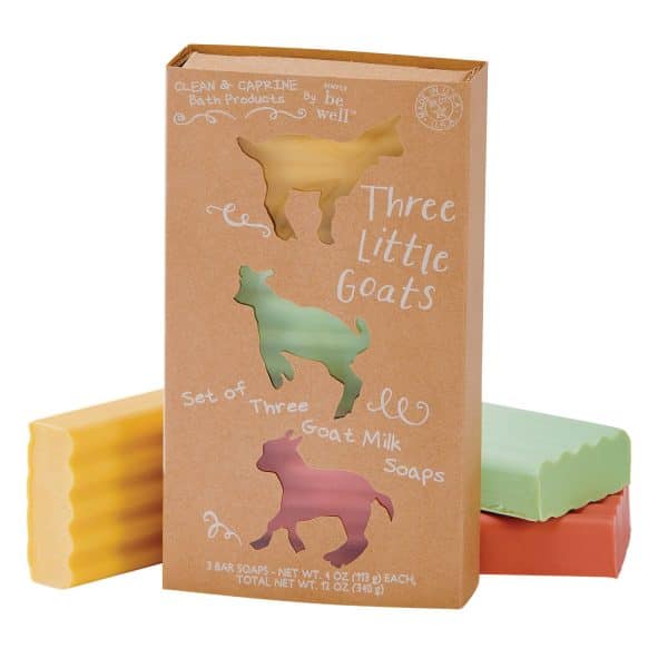 Three Little Goat Set: Papaya, Jabara, Mango