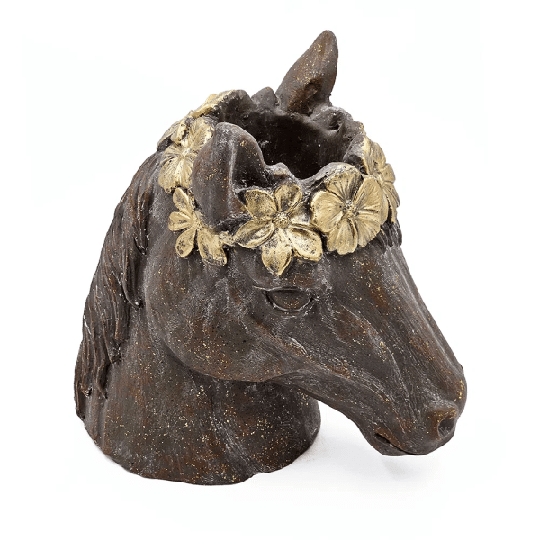 Horse Head Planter