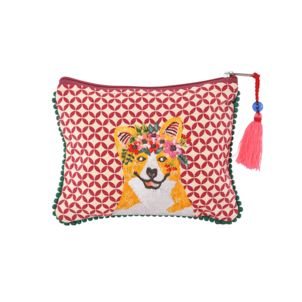Karma Dog Tassel Pouch