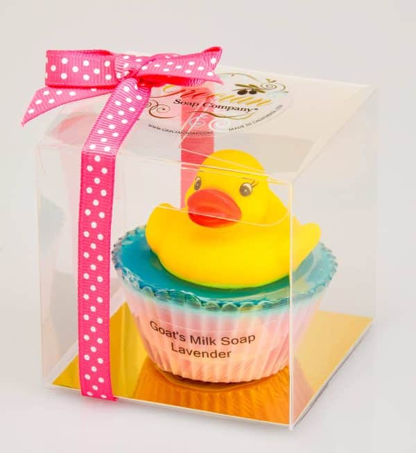 Handmade All-Natural Ducky Bath Soaps for Kids and Baby: Pink