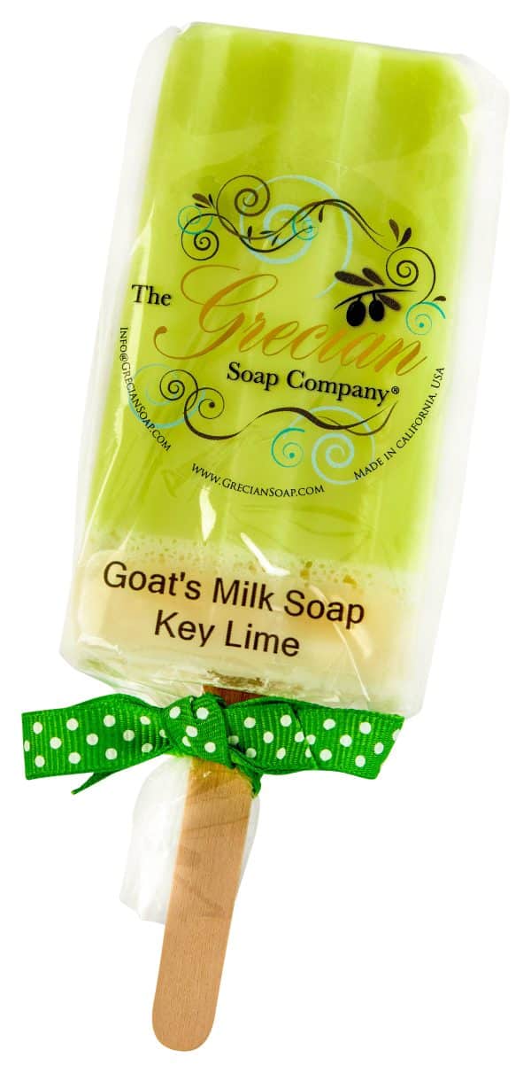 Summer Treat Popsicle Scented Handmade All-Natural Bar Soap: Key Lime