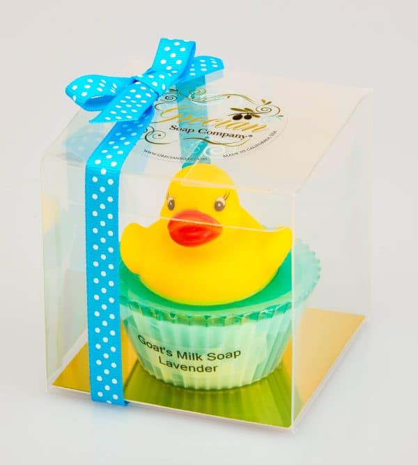 Handmade All-Natural Ducky Bath Soaps for Kids and Baby: Blue
