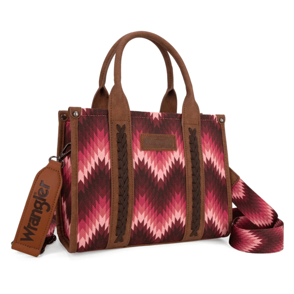 Wrangler Pink Aztec Shoulder Bag