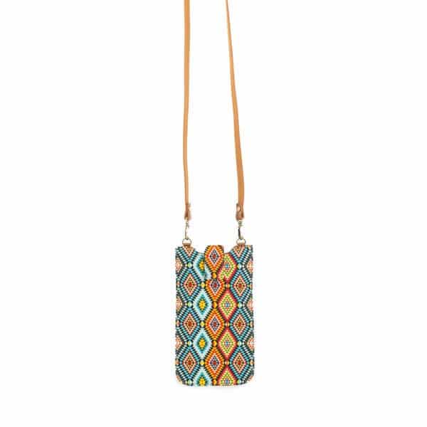 Aztec Crossbody Phone Pouch