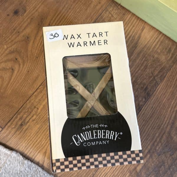 Tart Warmer with Walnut & Edison Bulb