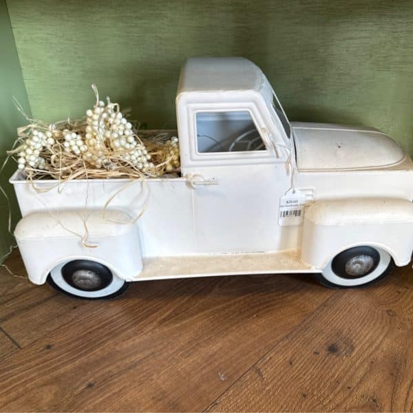 White Farmhouse Truck