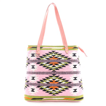 Tribal Pattern Tote by Myra Bags