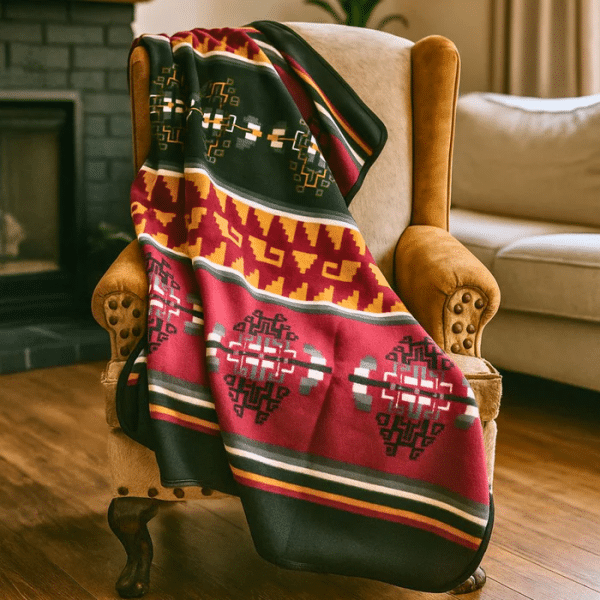 Fleece Lodge Blanket