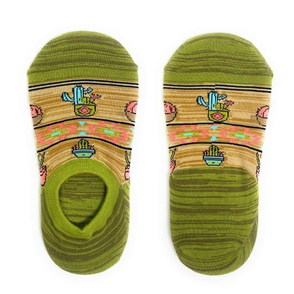 Cactus Hugs | Women's Premium Cotton Crew Dress Socks