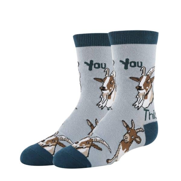 You Goat This | Kids' Cotton Crew Socks