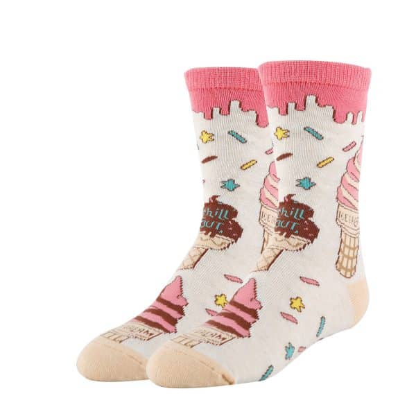 Ice Dreams | Kids' Cotton Crew Socks
