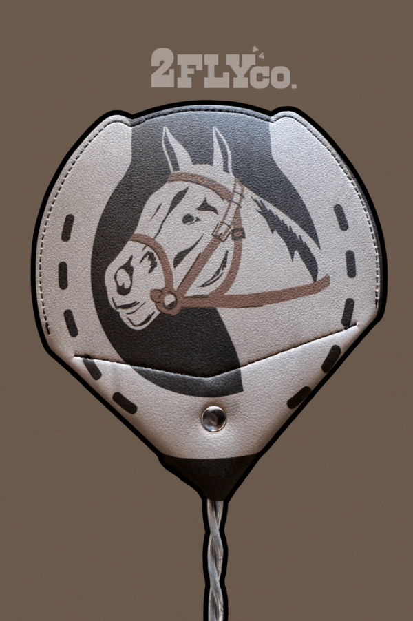 HORSIN' around FLY swat *GREY