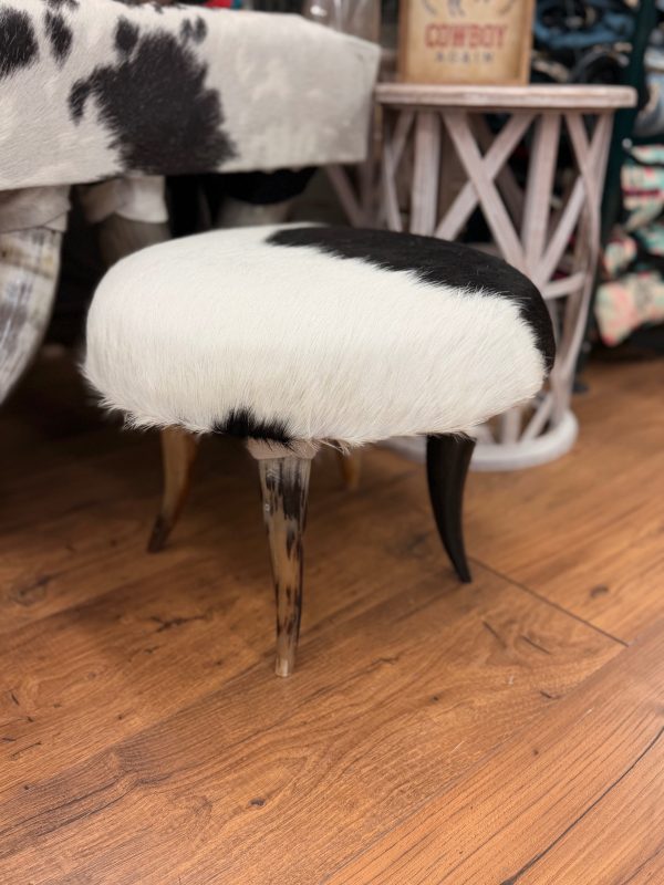 Longhorn Legacy Small Stool