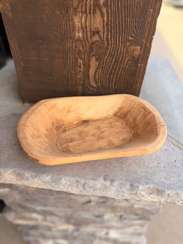 Mini Wood Bowl