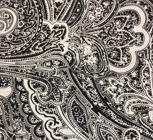 Acanthus Frontier Calico Silk Scarf - 42"